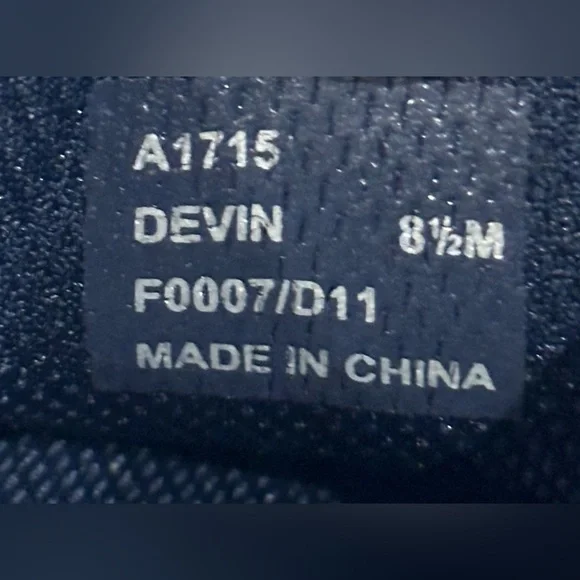 COACH Devin Signature Logo Shoes Sneakers Navy Khaki sz 8.5 Women's - Picture 8 of 8